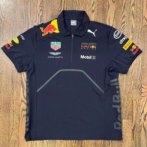 Aston Martin Red Bull Racing F1 Team Jersey - 2018 Season - Puma Brand - XL